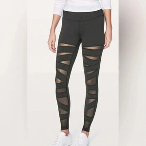 Lululemon Wunder Under Pant (Hi-Rise) *Tech Mesh 28" size 4